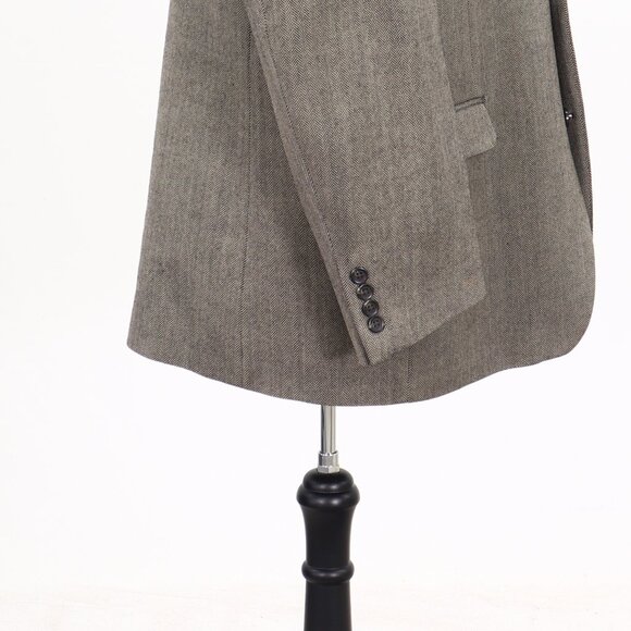 Ralph Lauren 46R Gray HB 2-Button Sport Coat Blazer Jacket G716 - Picture 6 of 11